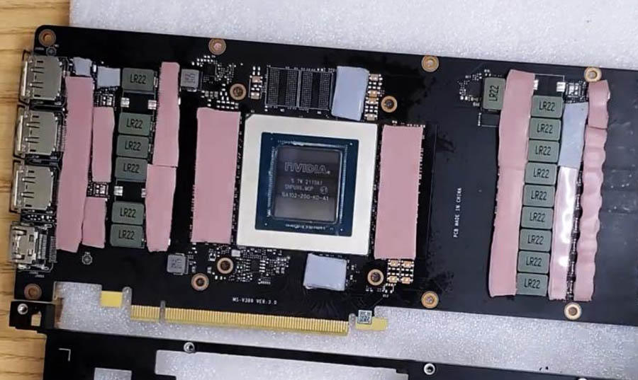 導熱矽(xī)膠片在(zai)顯卡中(zhōng)的應用(yong)